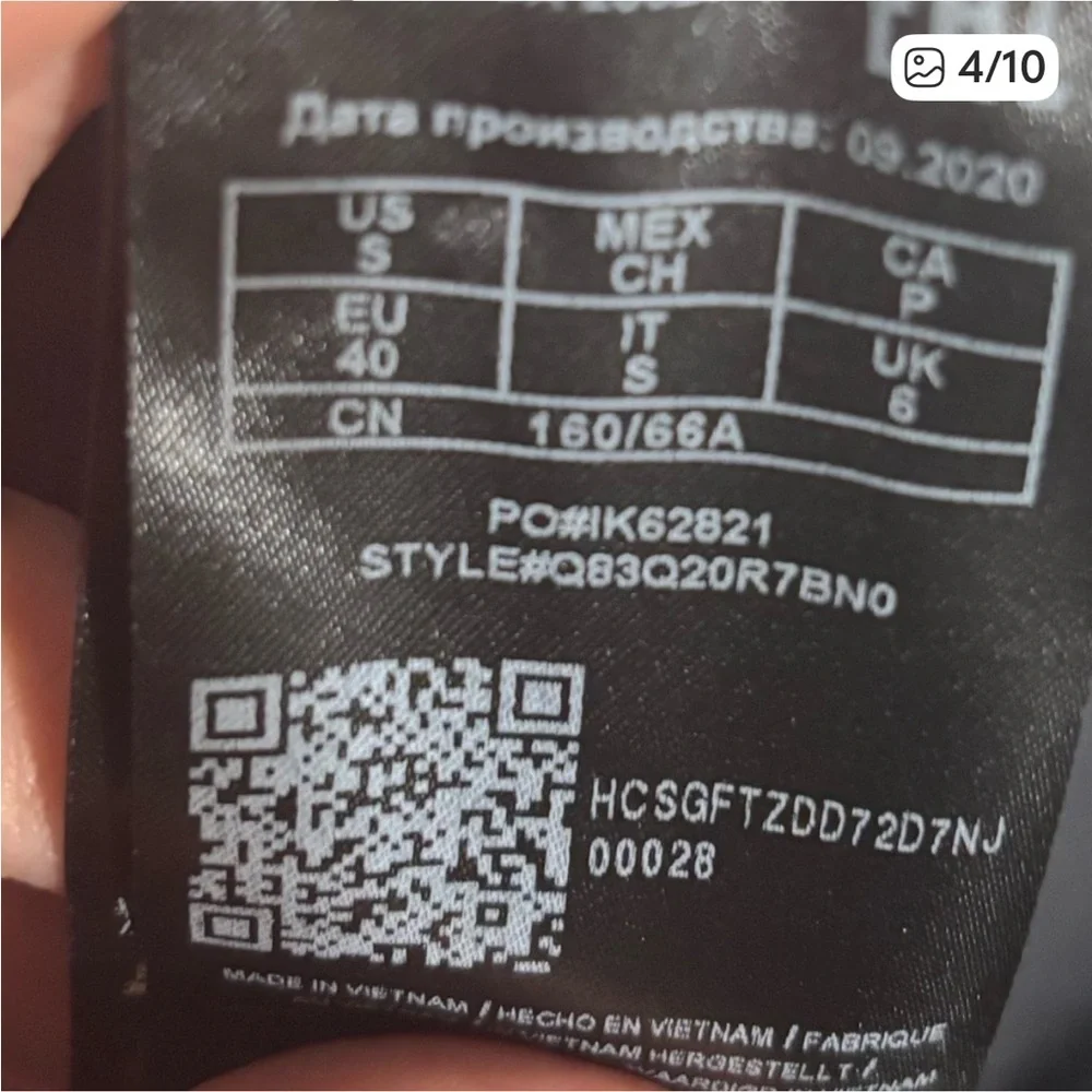 Guess Black High-Waisted Women leggings - Picture 4 of 7